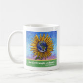 Sunflower Earth Art Koffiemok (Links)