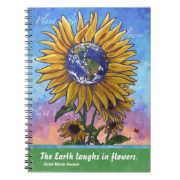 Sunflower Earth Art Notitieboek
