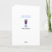 Sunflower Earth Citaat Kaart (Achterkant)