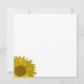 Sunflower Edge-service Kaart (Achterkant)