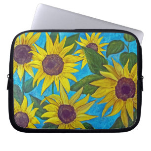 Sunflower Electronics Bag Laptop Sleeve