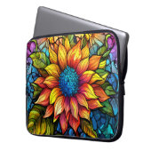 Sunflower Electronics Bag Laptop Sleeve (Voorkant Links)