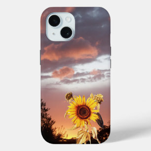 SUNFLOWER EN SUMMER SUNSET iPhone 15 CASE