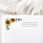 Sunflower Eucalyptus Moving Return Adres Etiket (Insitu)