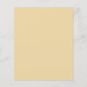 Sunflower Eucalyptus Wedding Vow Renewal Invite (Achterkant)