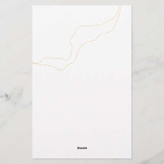 Sunflower Eucalyptus Weduwprogramma Briefpapier (Achterkant)