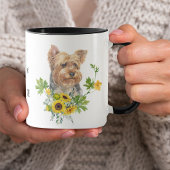Sunflower Eucalyptus Yorkshire Terrier Mok