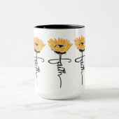 Sunflower Faith Mug Mok (Midden)