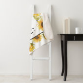 Sunflower Family Sherpa Blanket Sherpa Deken (In situ)