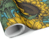 Sunflower field cadeaupapier (Rol Hoek)