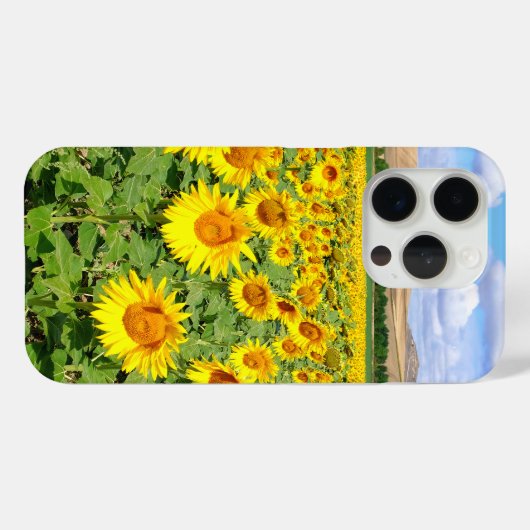 Sunflower field Case-Mate iPhone case (Achterkant (horizontaal))