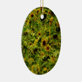 Sunflower field keramisch ornament (Rechts)