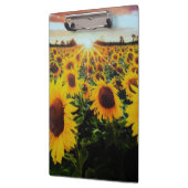 Sunflower field klembord (Links)