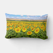 Sunflower field kussen (Achterkant)