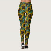 Sunflower field leggings (Achterkant)