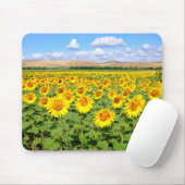 Sunflower field muismat (Met muis)