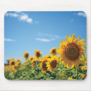 Sunflower field muismat