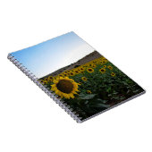 Sunflower field notitieboek (Rechterzijde)