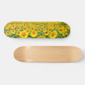 Sunflower field persoonlijk skateboard (Horizontaal)