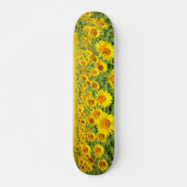 Sunflower field persoonlijk skateboard (Voorkant)