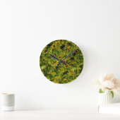 Sunflower field ronde klok (Huis)