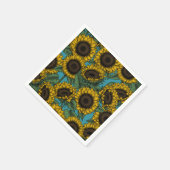 Sunflower field servet (Hoek)