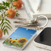 Sunflower field sleutelhanger (Voorkant Rechts)