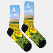 Sunflower field sokken (Rechts)