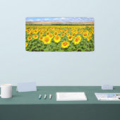 Sunflower field spandoek (Beurs)