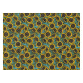 Sunflower field tafelkleed (Voorkant (Horizontaal))