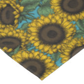 Sunflower field tafelkleed (Gekanteld)