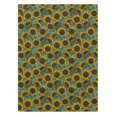 Sunflower field tafelkleed (Voorkant)