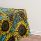 Sunflower field tafelkleed (Voorbeeld)