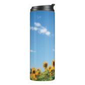 Sunflower field thermosbeker (Gedraaid links)