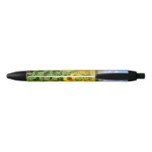 Sunflower field zwarte inkt pen (Achterkant)