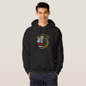 Sunflower Fireman American Sunshine Red Line Hero Hoodie (Voorkant volledig)