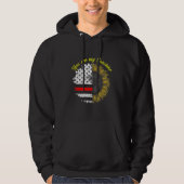 Sunflower Fireman American Sunshine Red Line Hero Hoodie (Voorkant)