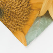 SUNFLOWER FLEECE DEKEN (Hoek)