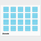 Sunflower Floral Embrace Vierkante Sticker (Vel)