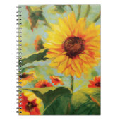 Sunflower Floral Journal Notitieboek (Voorkant)