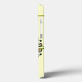 Sunflower Folk Pattern and your name Case-Mate iPhone Case (Achterkant / Links)