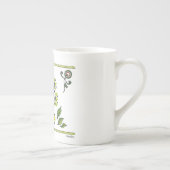 Sunflower Folk Pattern Porselein Kop (Rechts)