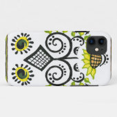 Sunflower Folk Pattern van Alexandra Cook Case-Mate iPhone Case (Achterkant (horizontaal))