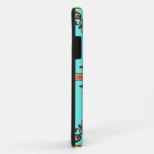 Sunflower Folk Pattern van Alexandra Cook Case-Mate iPhone Case (Achterkant/rechts)