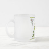 Sunflower Folk Pattern van Alexandra Cook Matglas Koffiemok (Links)