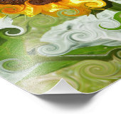 SUNFLOWER FOTO AFDRUK (Hoek)