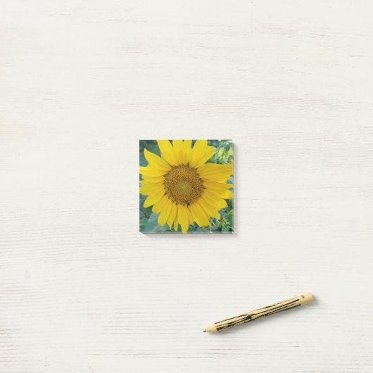 Sunflower Foto Post-it® Notes (Op bureau)