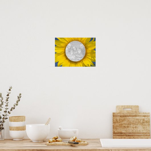 Sunflower Foto Poster (Keuken)