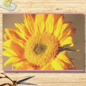 Sunflower Foto Tissuepapier
