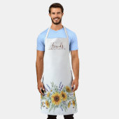 Sunflower Friendship Schort (Gedragen)